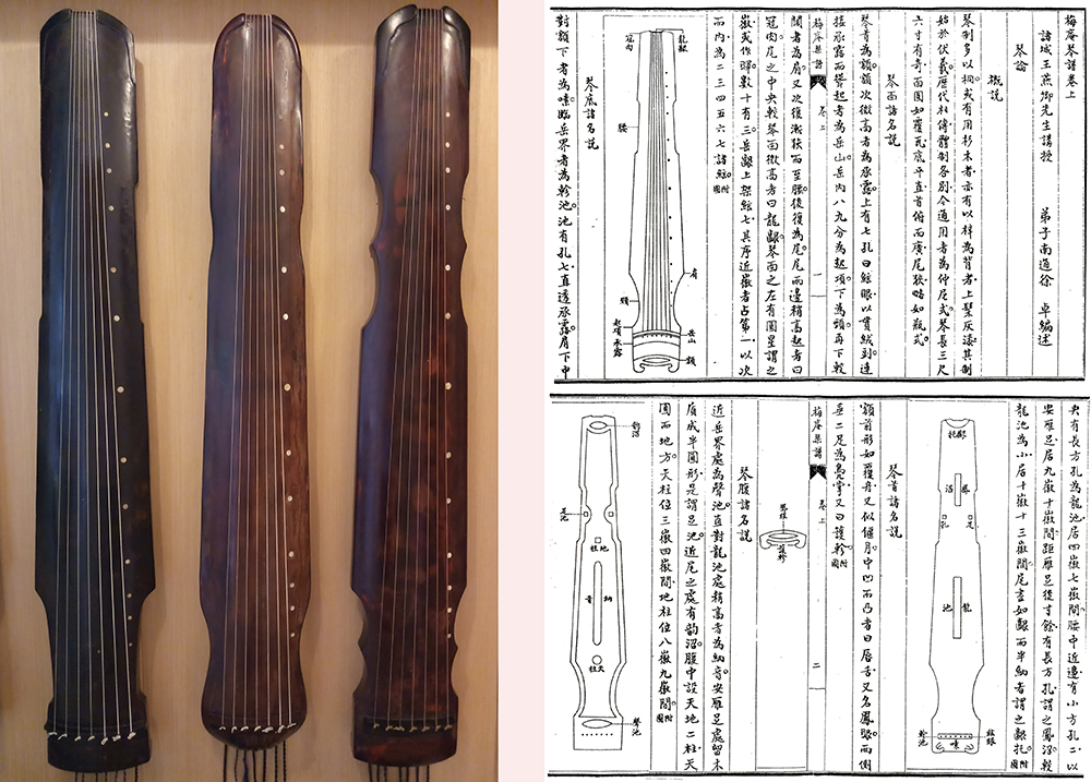 Playing the guqin