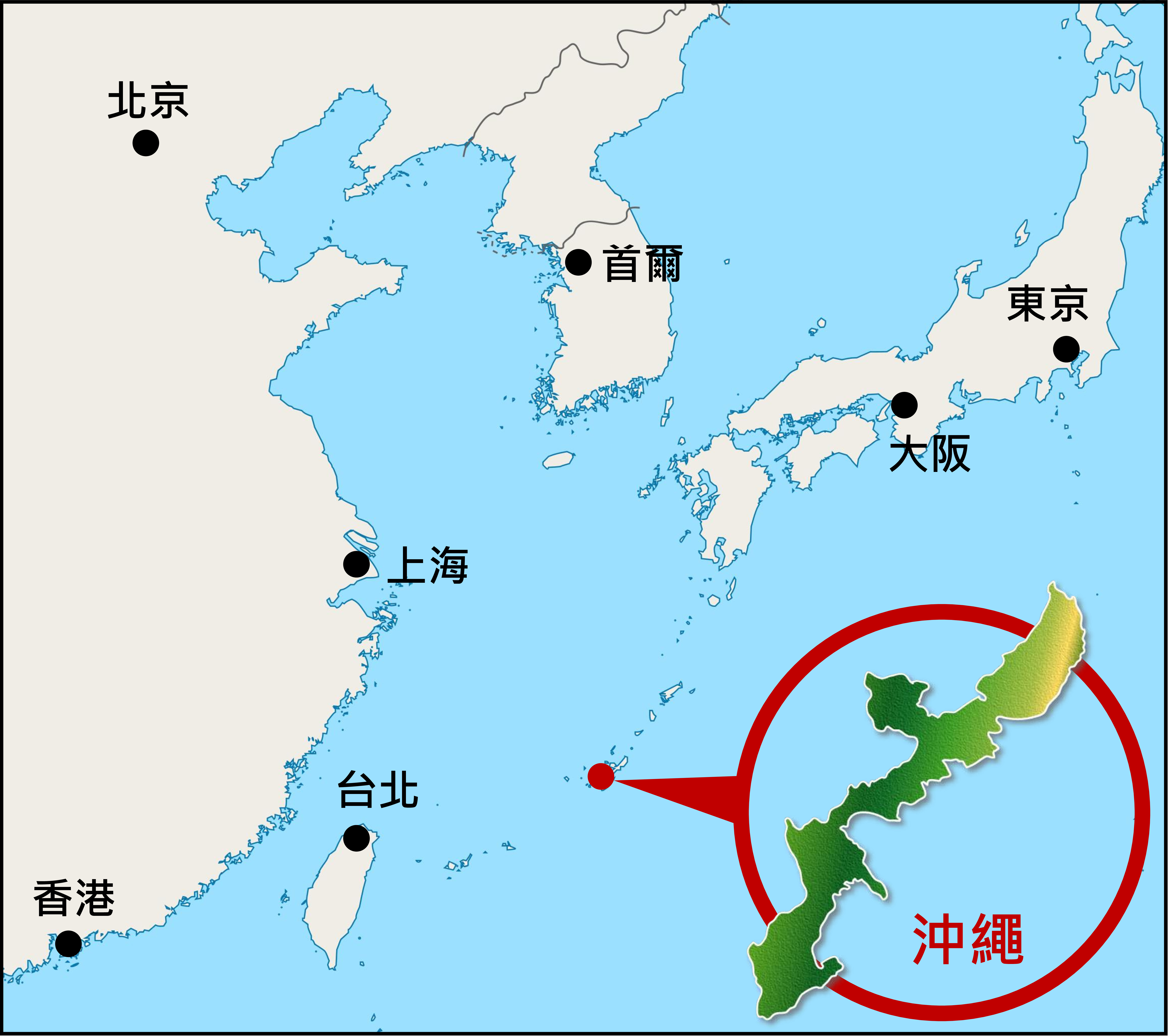 沖繩地圖