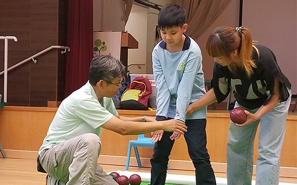 簡易運動計劃 - 滾球 (香港心理衛生會-臻和學校)