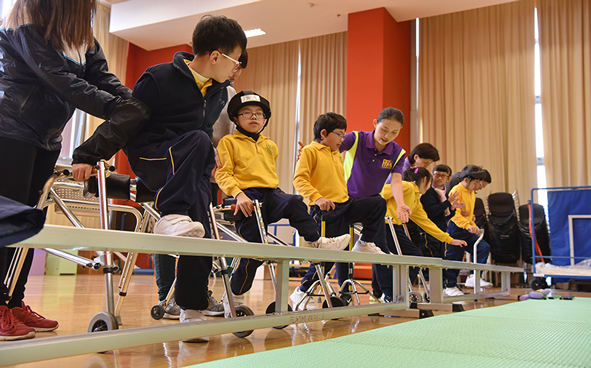 健體律動運動示範 (香港基督教服務處培愛學校)