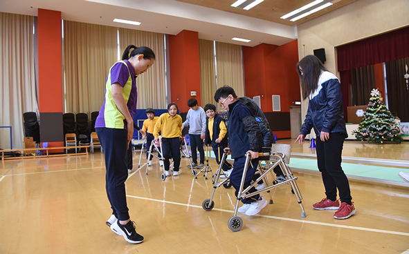 健體律動運動示範 (香港基督教服務處培愛學校)